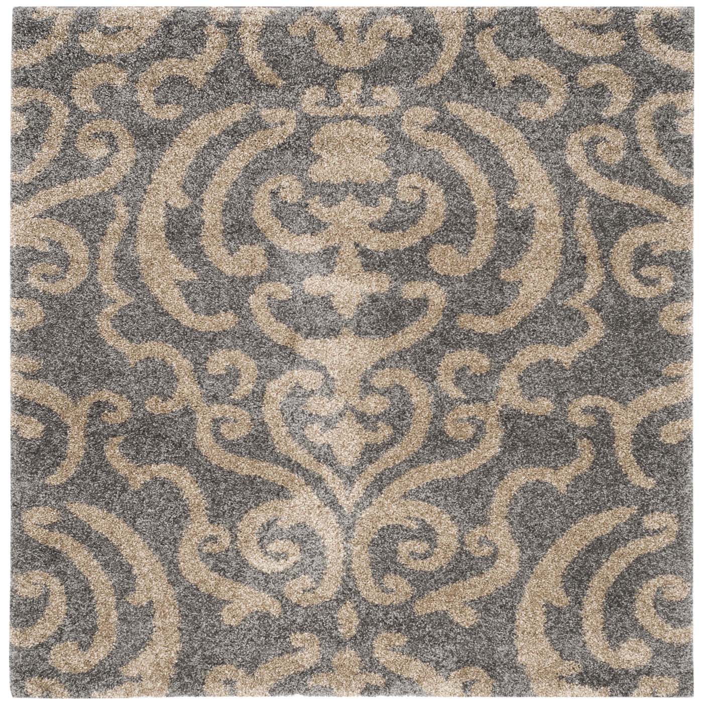 Safavieh Shag 62- Rug, SG462- - Grey / Beige