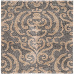 Safavieh Shag 62- Rug, SG462- - Grey / Beige