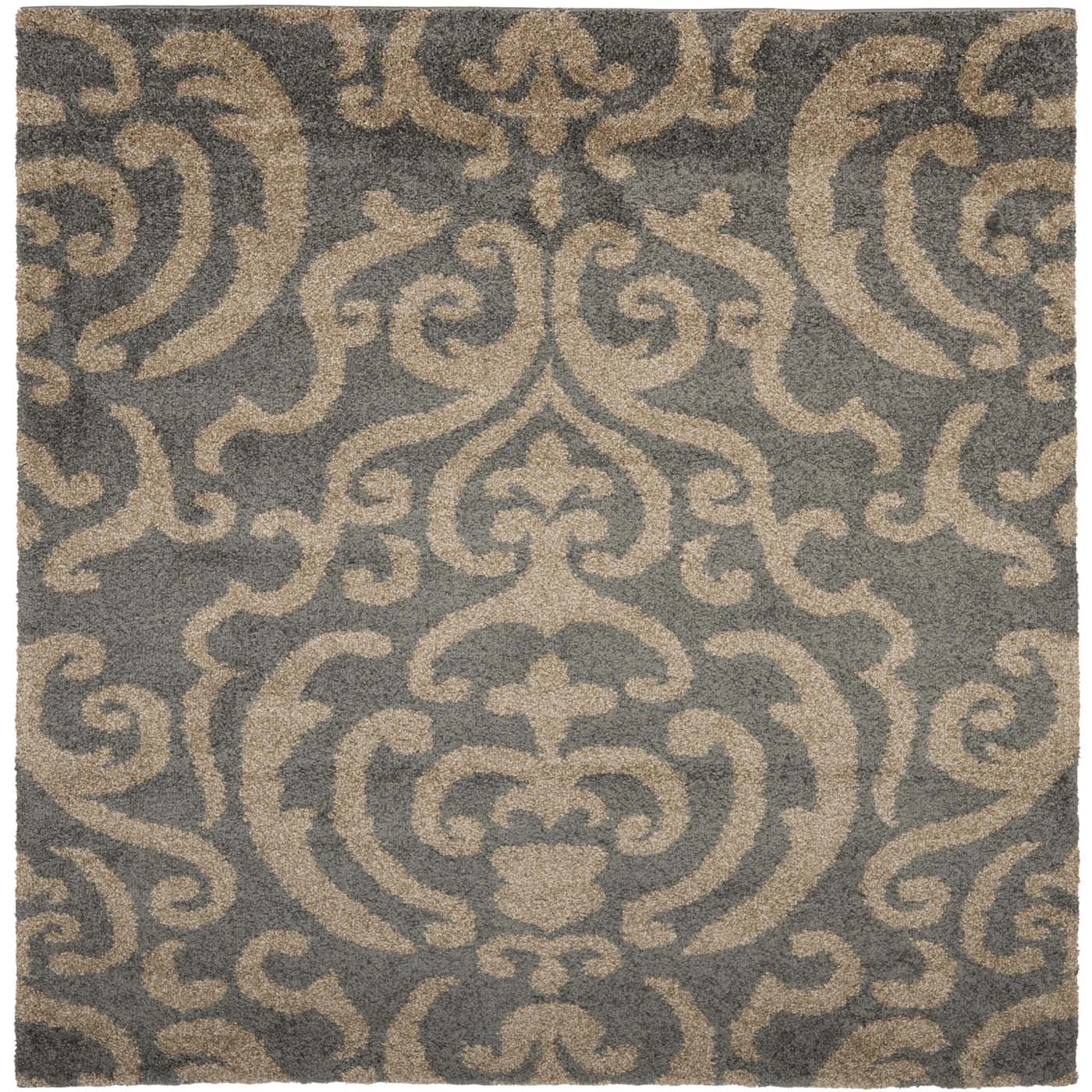 Safavieh Shag 62- Rug, SG462- - Grey / Beige