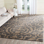 Safavieh Shag 62- Rug, SG462- - Grey / Beige