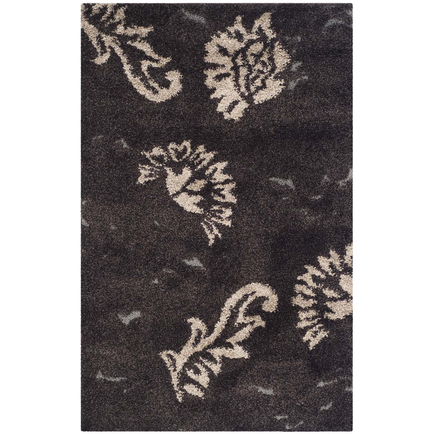 Safavieh Shag 63- Rug, SG463- - Dark Brown / Smoke