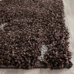 Safavieh Shag 63- Rug, SG463- - Dark Brown / Smoke