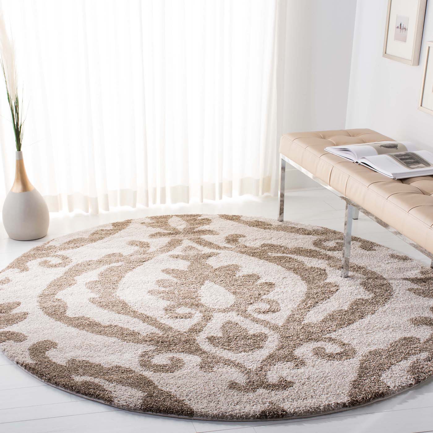 Safavieh Shag 69- Rug, SG469- - Cream / Beige