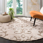 Safavieh Shag 70- Rug, SG470- - Cream / Beige