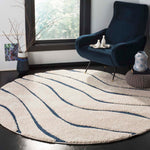 Safavieh Shag 472 Rug, SG472 - Cream / Blue