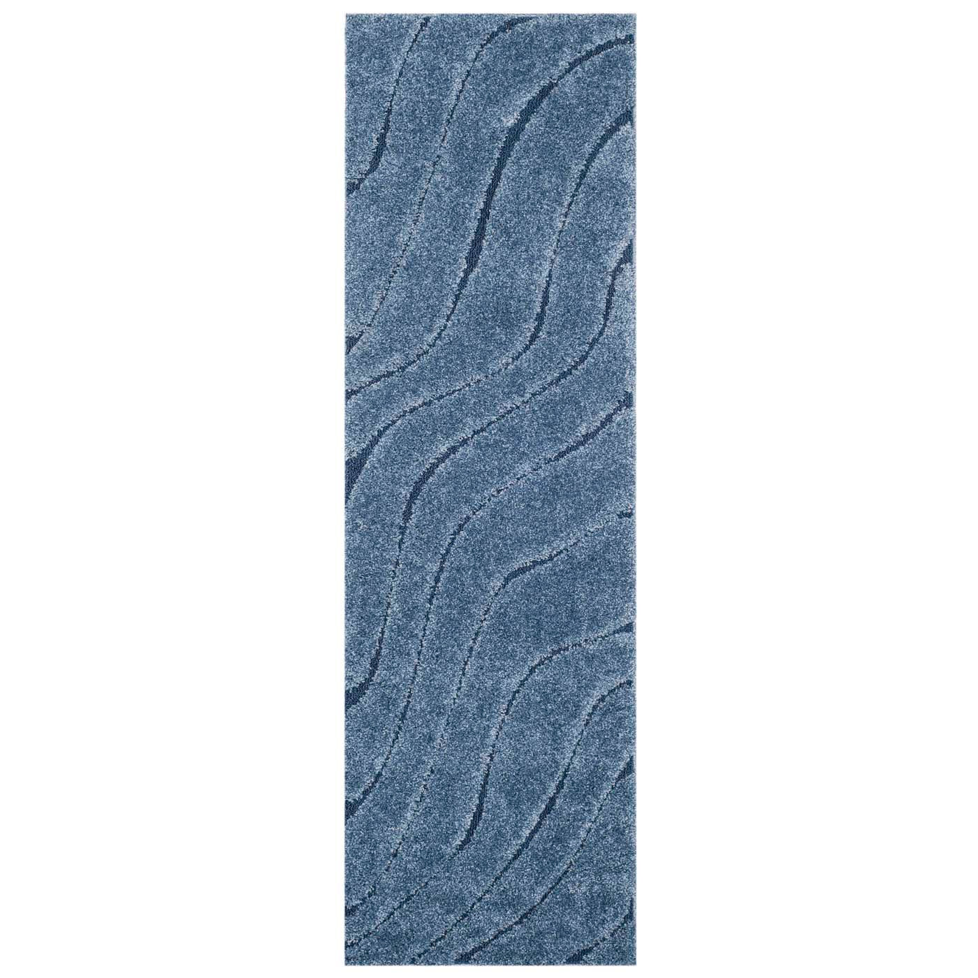 Safavieh Shag 472 Rug, SG472 - Light Blue / Blue