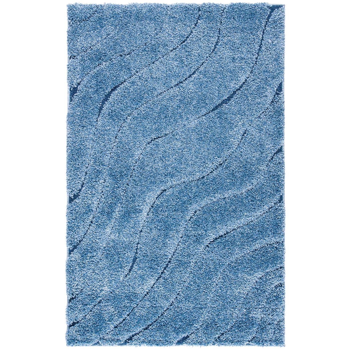 Safavieh Shag 472 Rug, SG472 - Light Blue / Blue