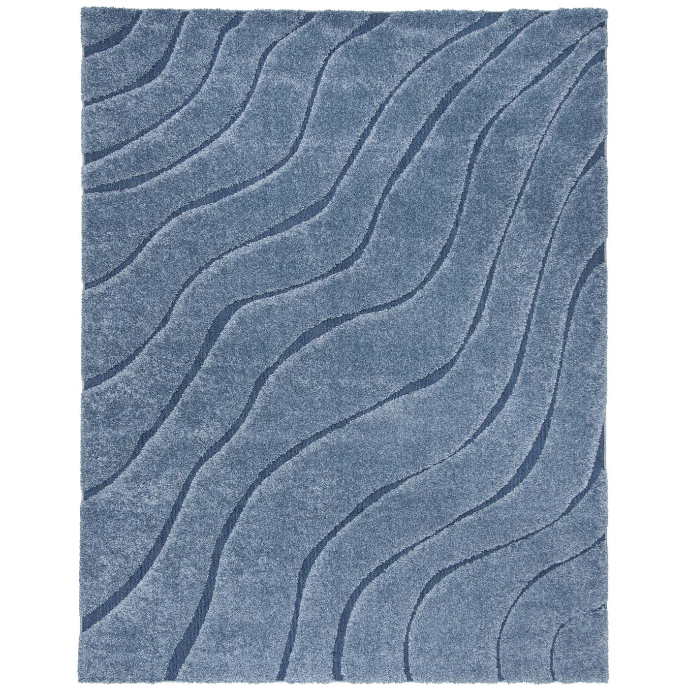 Safavieh Shag 472 Rug, SG472 - Light Blue / Blue