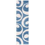 Safavieh Shag 74- Rug, SG474- - Blue / Ivory