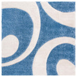 Safavieh Shag 74- Rug, SG474- - Blue / Ivory