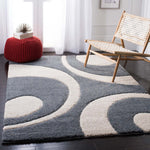 Safavieh Shag 74- Rug, SG474- - Slate / Ivory