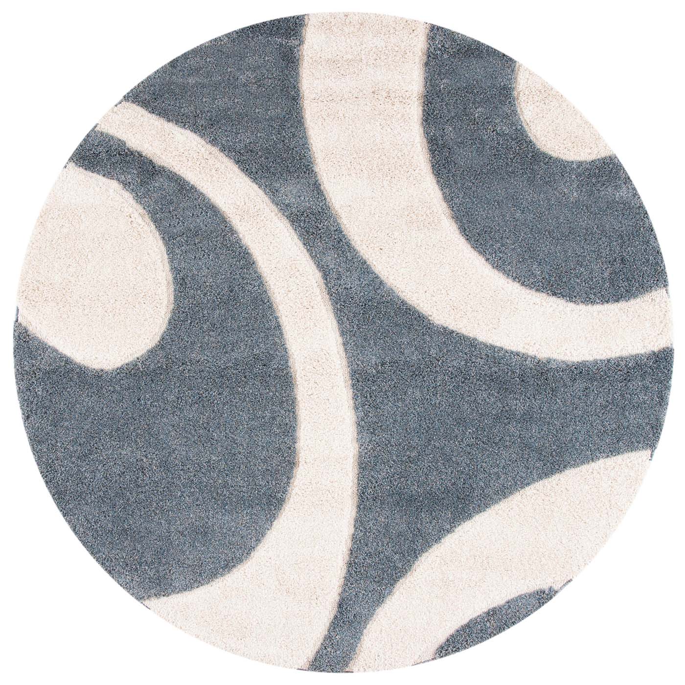 Safavieh Shag 74- Rug, SG474- - Slate / Ivory