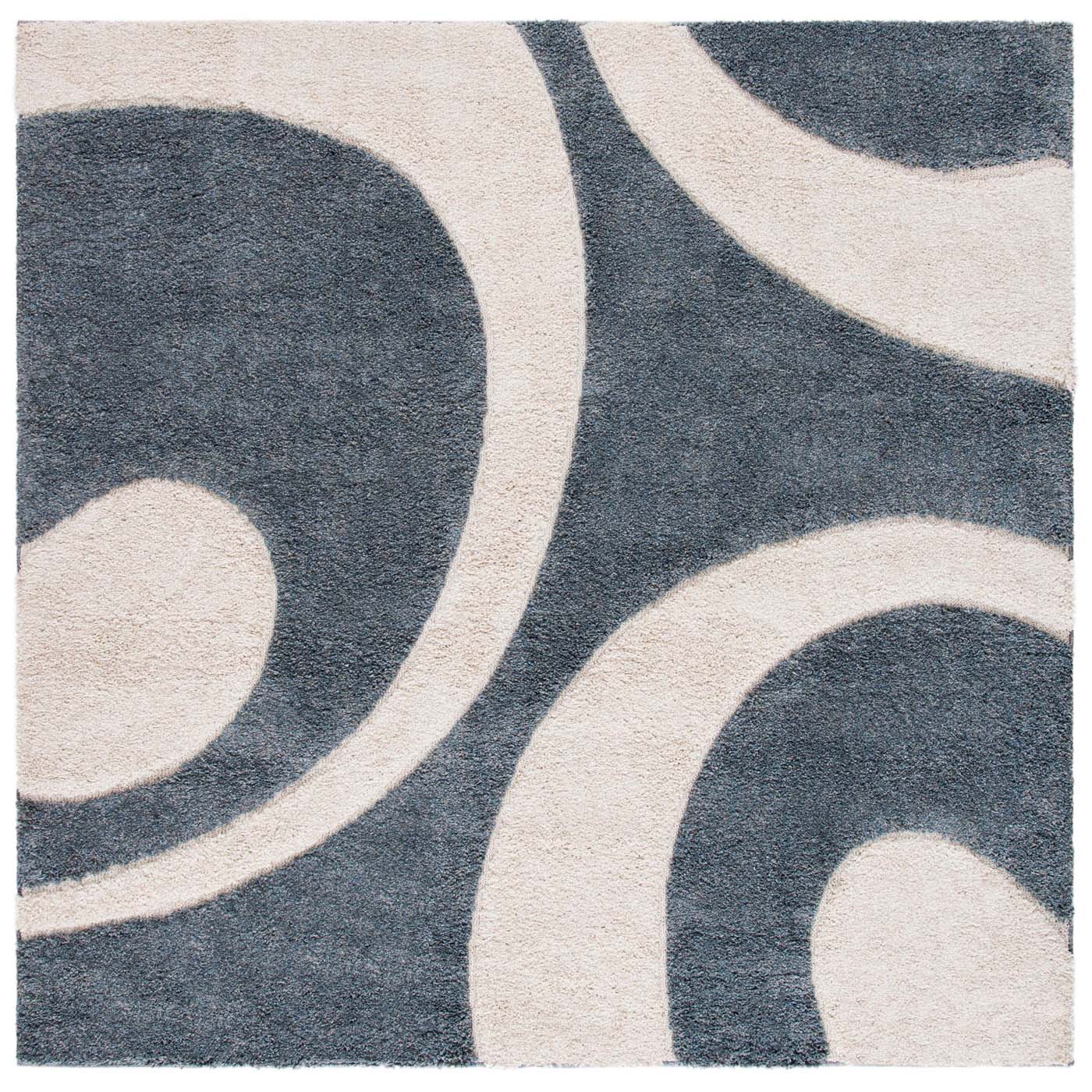 Safavieh Shag 74- Rug, SG474- - Slate / Ivory