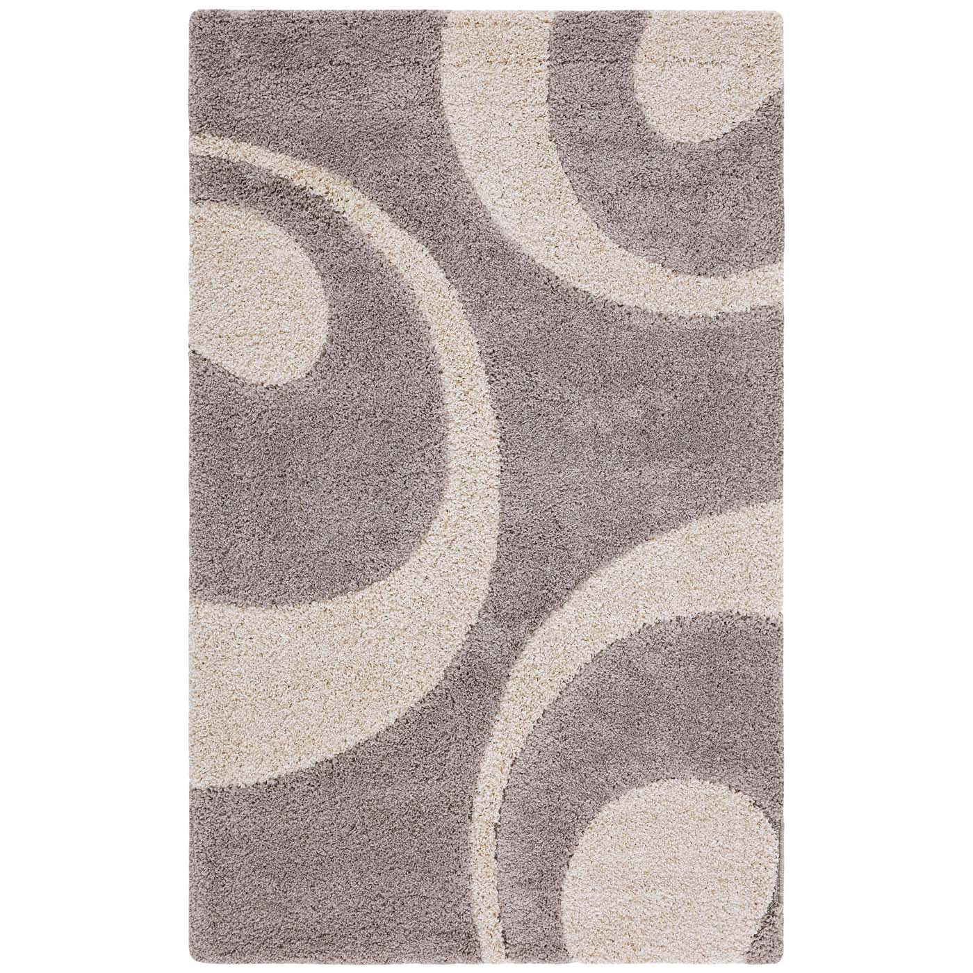 Safavieh Shag 74- Rug, SG474- - Grey / Ivory