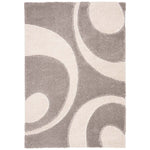 Safavieh Shag 74- Rug, SG474- - Grey / Ivory