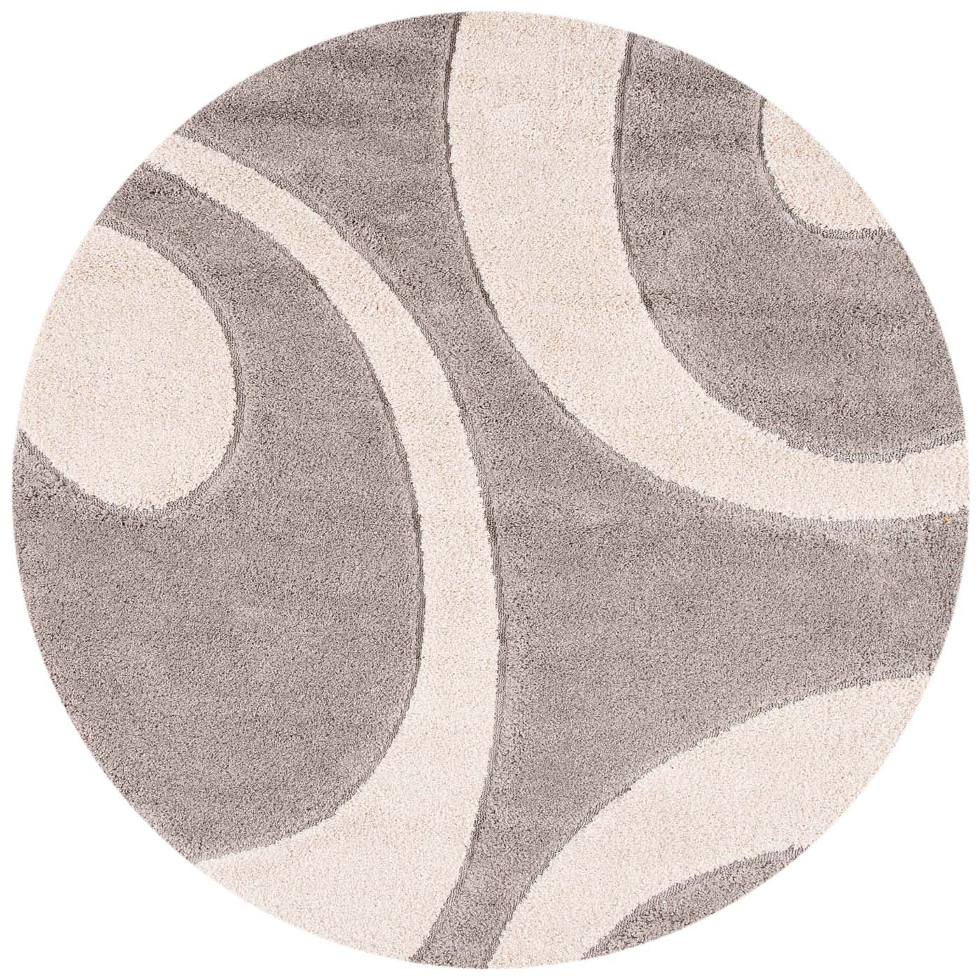 Safavieh Shag 74- Rug, SG474- - Grey / Ivory