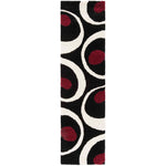 Safavieh Shag 74- Rug, SG474- - Black / Ivory