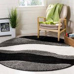 Safavieh Shag 75- Rug, SG475- - Grey / Black