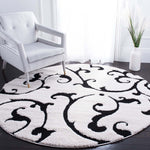 Safavieh Shag 76- Rug, SG476- - Ivory / Black