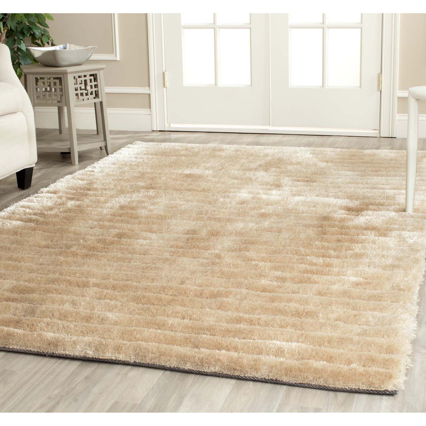 Safavieh Shag 54 Rug, SG554 - Champagne