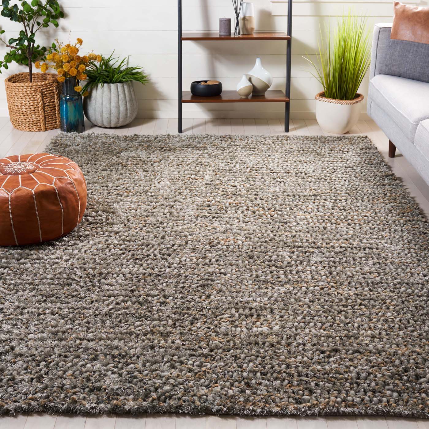 Safavieh Classic Shag 40 Rug, SG640 - Grey