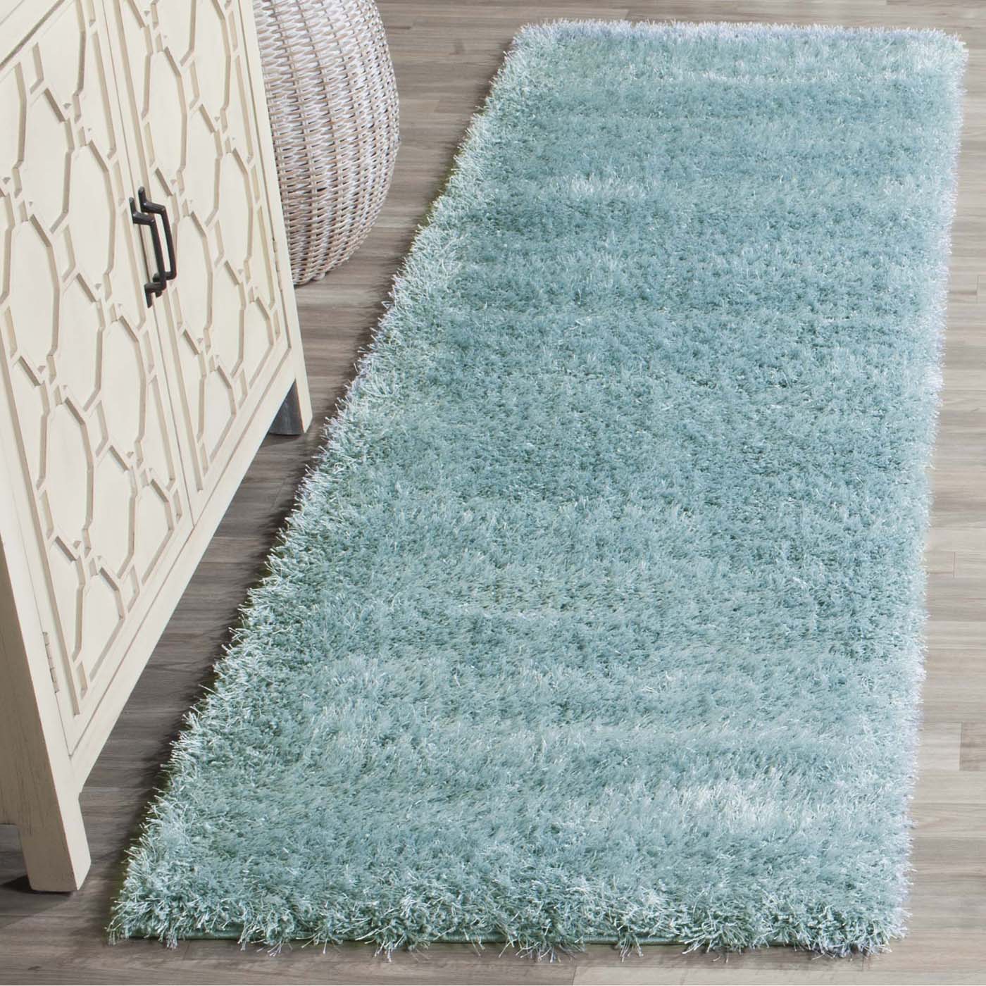 Safavieh Charlotte Shag 720 Rug, SGC720 - Light Blue