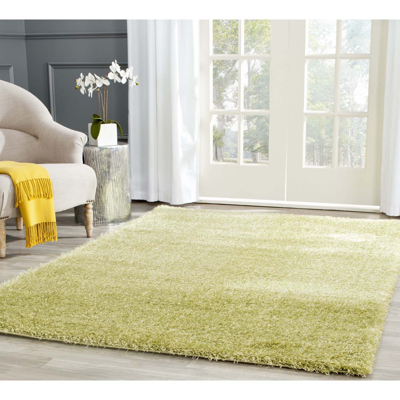 Safavieh Charlotte Shag 720 Rug, SGC720 - Green