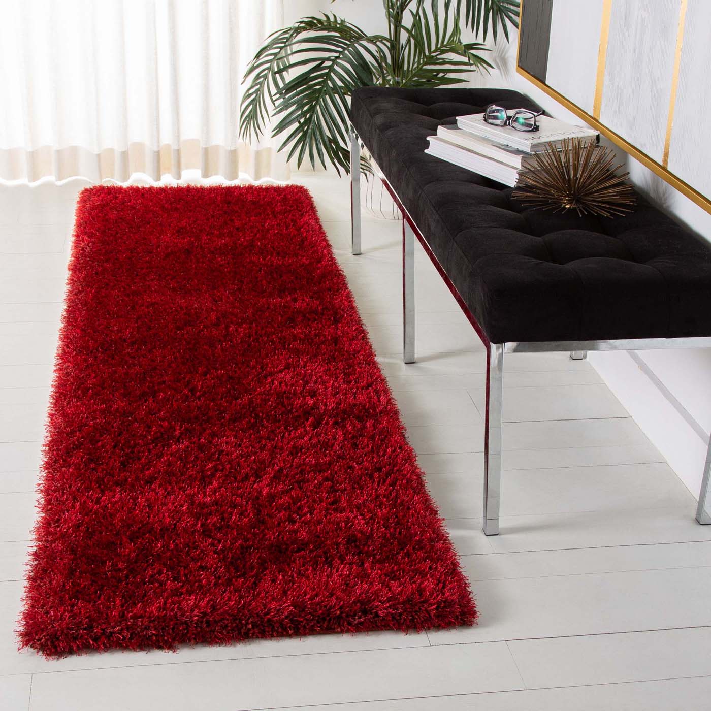 Safavieh Charlotte Shag 720 Rug, SGC720 - Red