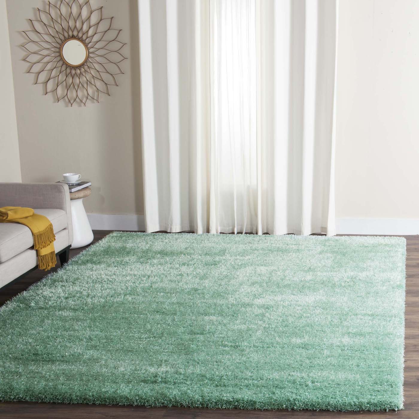 Safavieh Charlotte Shag 720 Rug, SGC720 - Teal