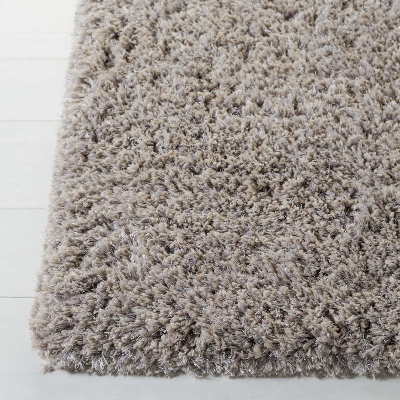 Safavieh Florence Shag 412 Rug, SGF412 - Silver