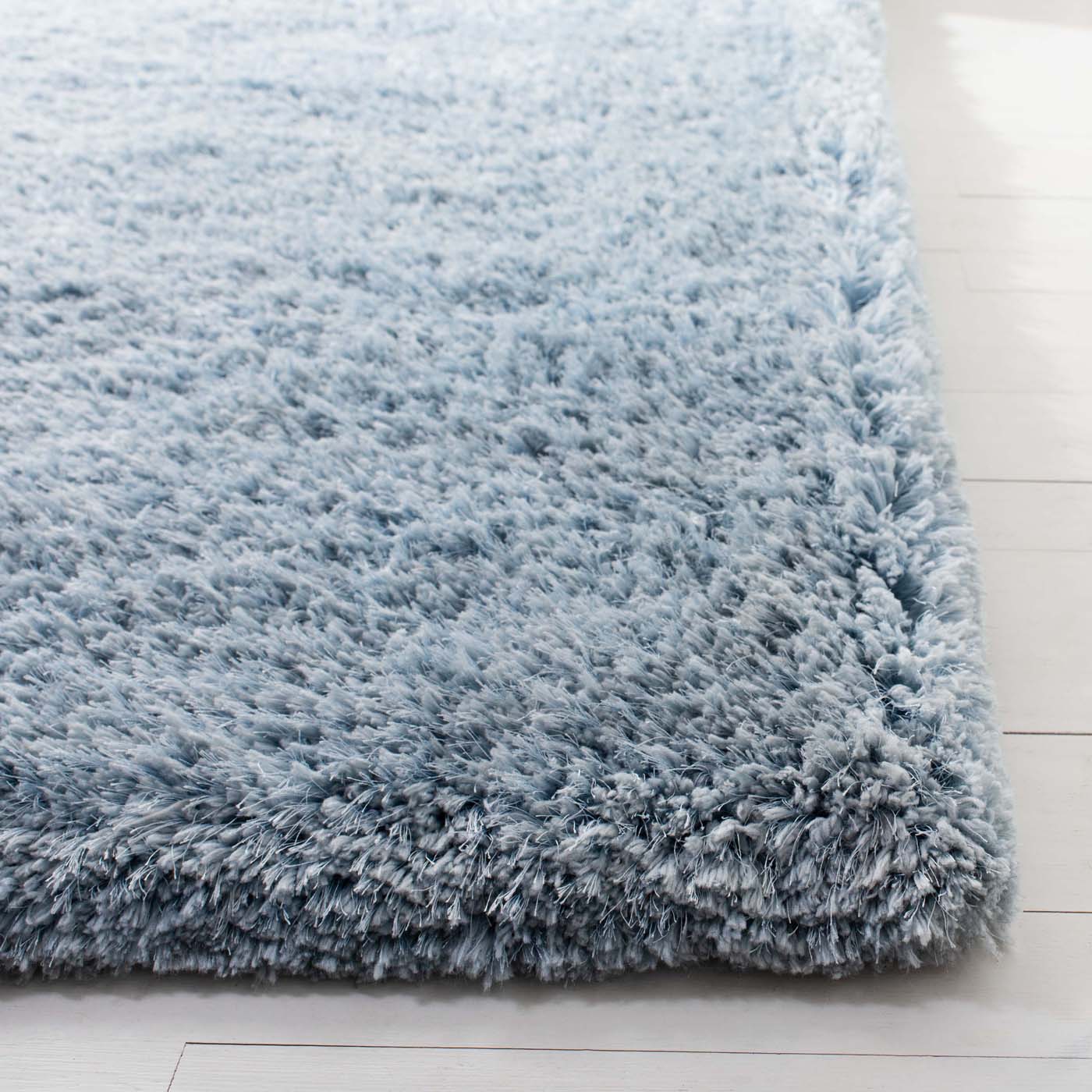 Safavieh Florence Shag 412 Rug, SGF412 - Light Blue