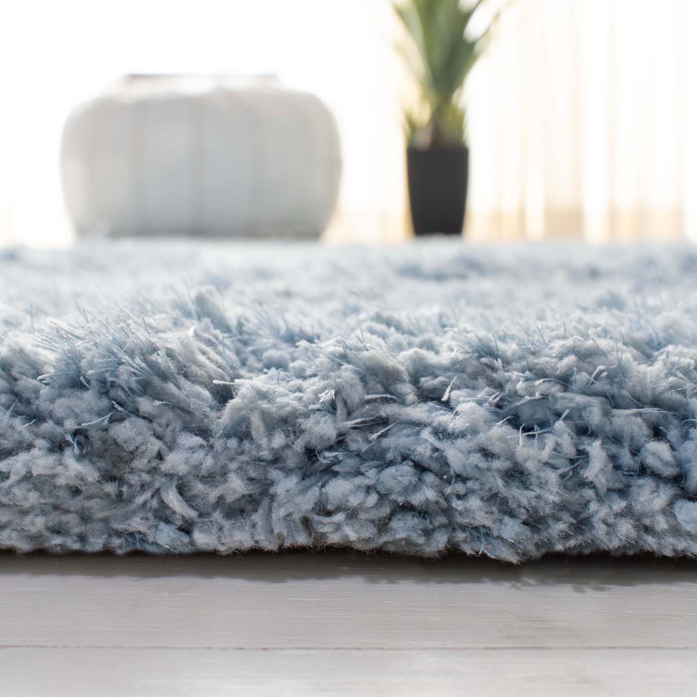 Safavieh Florence Shag 412 Rug, SGF412 - Light Blue