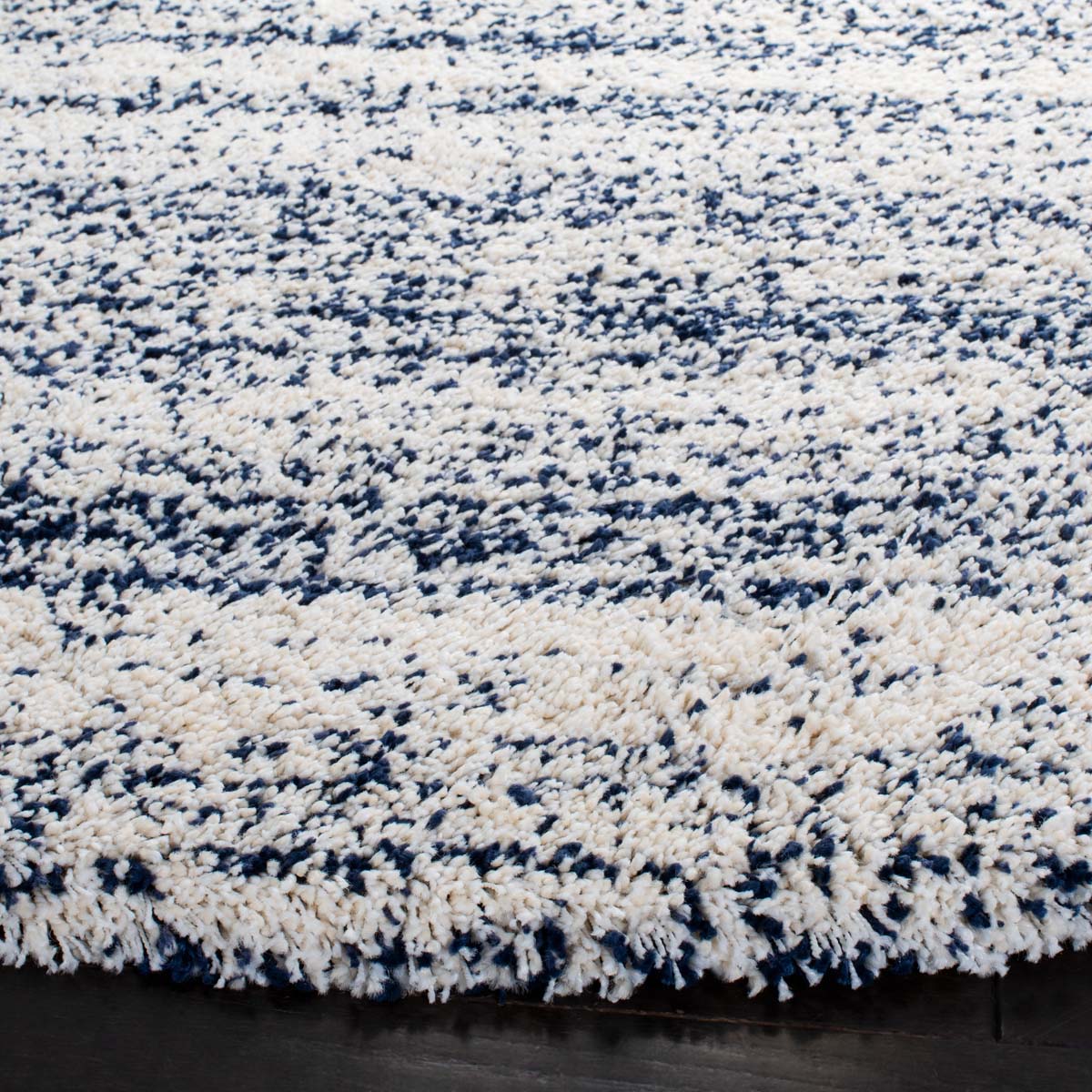 Safavieh Hudson Shag 295 Rug, SGH295 - Ivory / Navy