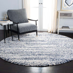 Safavieh Hudson Shag 295 Rug, SGH295 - Ivory / Navy