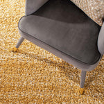 Safavieh Hudson Shag 295 Rug, SGH295 - Gold / Ivory