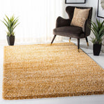 Safavieh Hudson Shag 295 Rug, SGH295 - Gold / Ivory