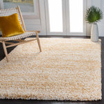 Safavieh Hudson Shag 295 Rug, SGH295 - Ivory / Gold