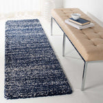 Safavieh Hudson Shag 295 Rug, SGH295 - Navy / Ivory