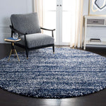 Safavieh Hudson Shag 295 Rug, SGH295 - Navy / Ivory