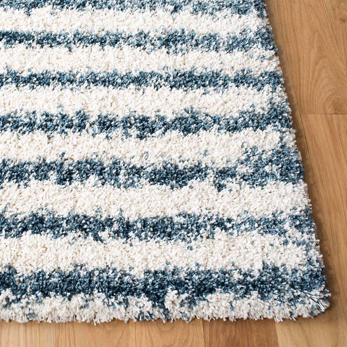 Safavieh Hudson Shag 298 Rug, SGH298 - Ivory / Slate Blue