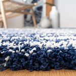 Safavieh Hudson Shag 298 Rug, SGH298 - Navy / Ivory