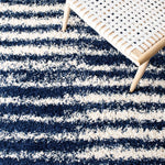 Safavieh Hudson Shag 298 Rug, SGH298 - Navy / Ivory