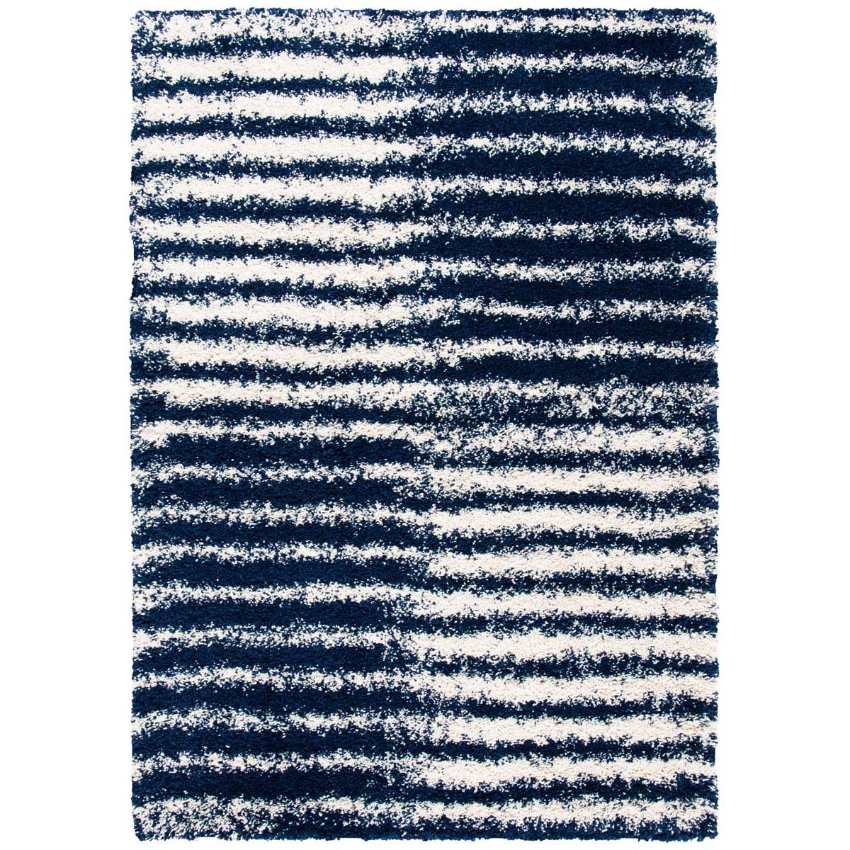 Safavieh Hudson Shag 298 Rug, SGH298 - Navy / Ivory