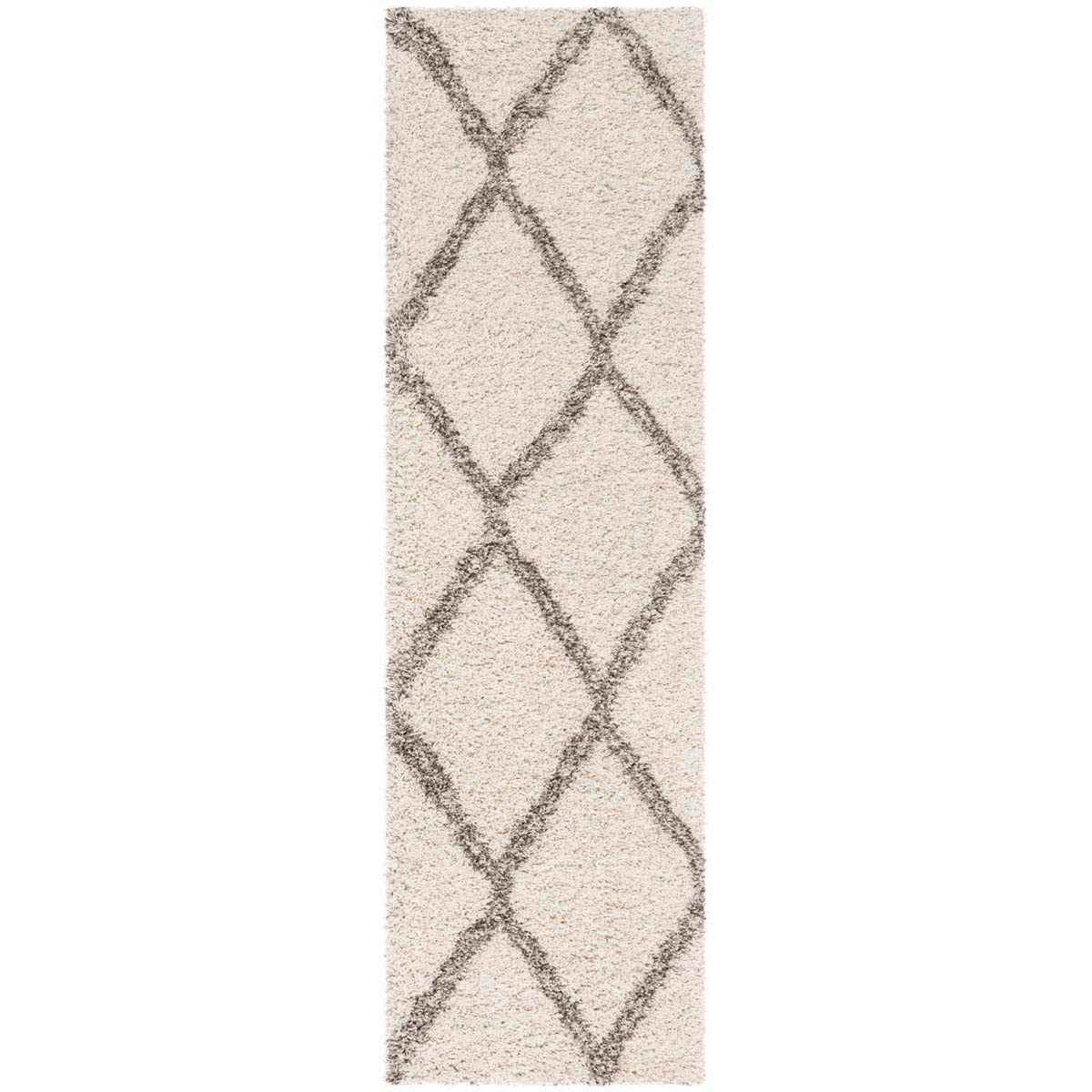 Safavieh Hudson Shag 329 Rug, SGH329 - Ivory / Grey