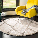 Safavieh Hudson Shag 329 Rug, SGH329 - Ivory / Grey