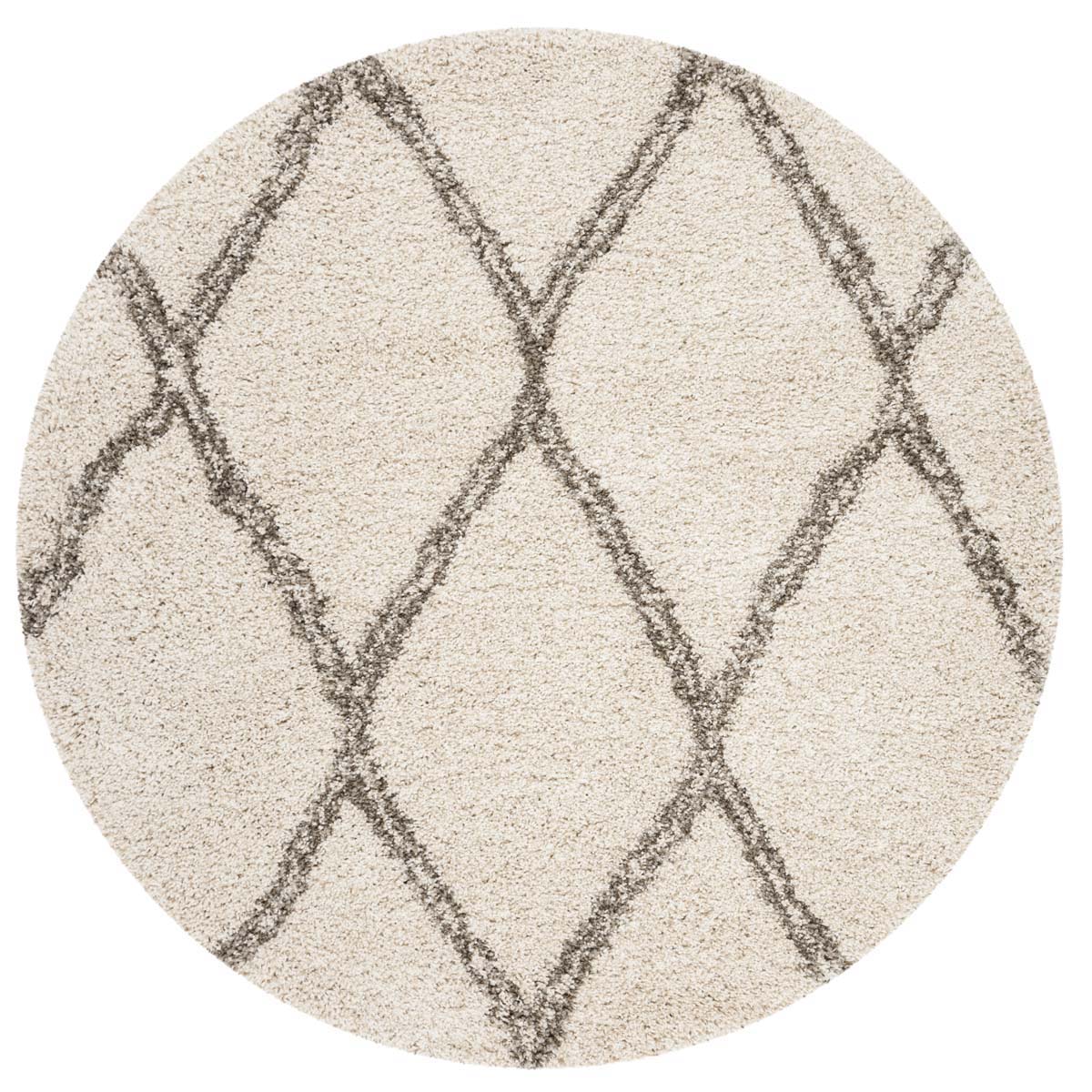 Safavieh Hudson Shag 329 Rug, SGH329 - Ivory / Grey