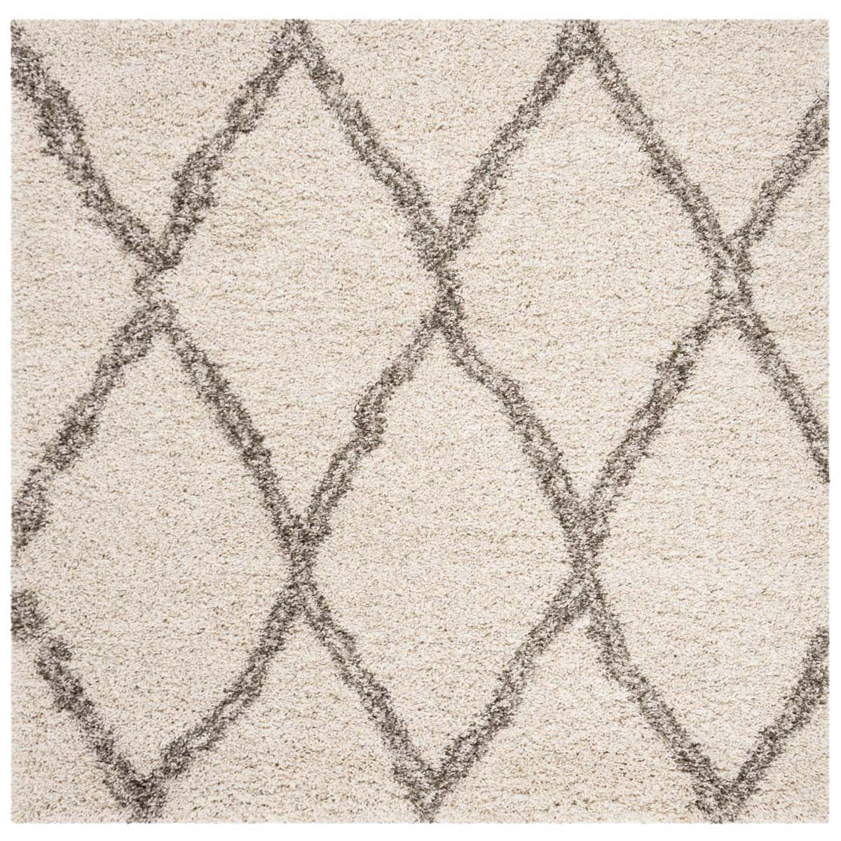 Safavieh Hudson Shag 329 Rug, SGH329 - Ivory / Grey