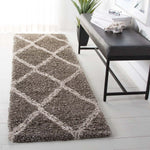 Safavieh Hudson Shag 329 Rug, SGH329 - Grey / Ivory