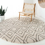 Safavieh Hudson Shag 332 Rug, SGH332 - Ivory / Grey