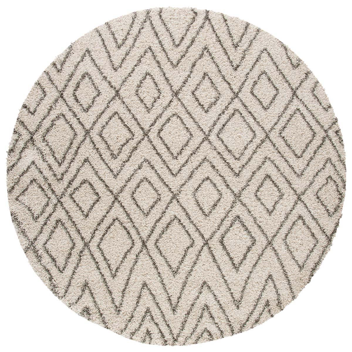 Safavieh Hudson Shag 332 Rug, SGH332 - Ivory / Grey